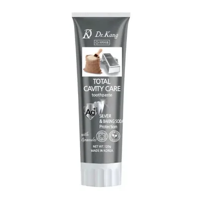 Зубная Паста Лечебная с Серебром и Содой Dr Kang Total Cavity Care Toothpaste Silver&Baking Soda