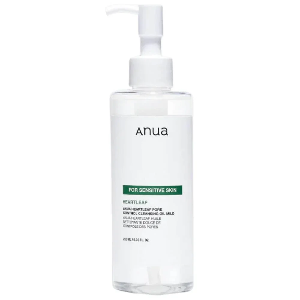 Гидрофильное масло для чувствительной кожи Anua Heartleaf Pore Control Cleansing Oil Mild
