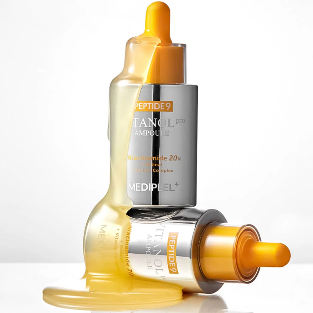 Лифтинг-ампула с пептидами и 20% ниацинамида MEDIPEEL Peptide 9 Vitanol Ampoule PRO