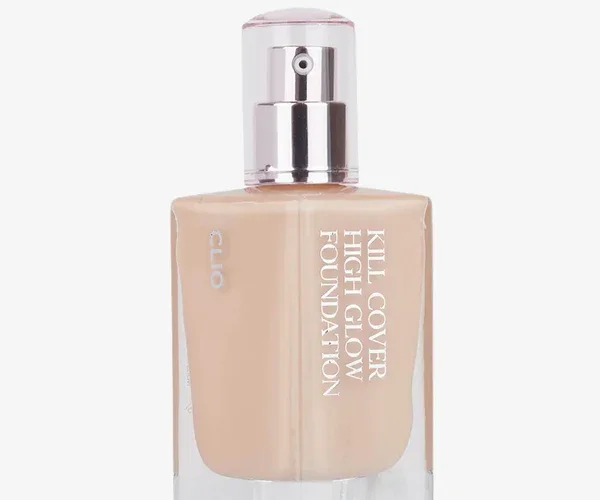Тональная основа для лица Clio Kill cover high glow foundation 02 Lingerie
