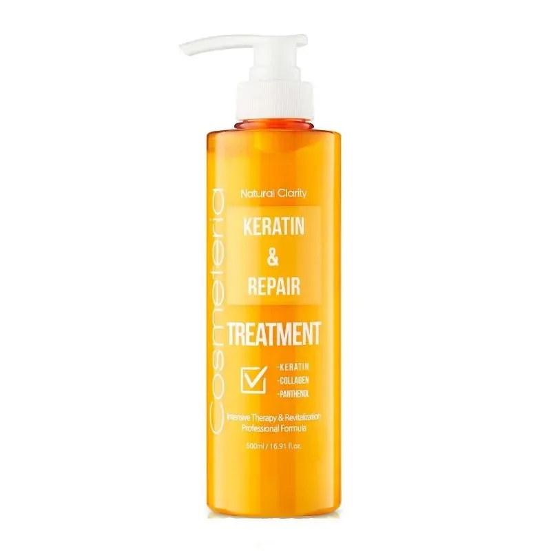Бальзам для волос Кератин и Восстановление COSMETERIA Hair Treatment Keratin&Repair