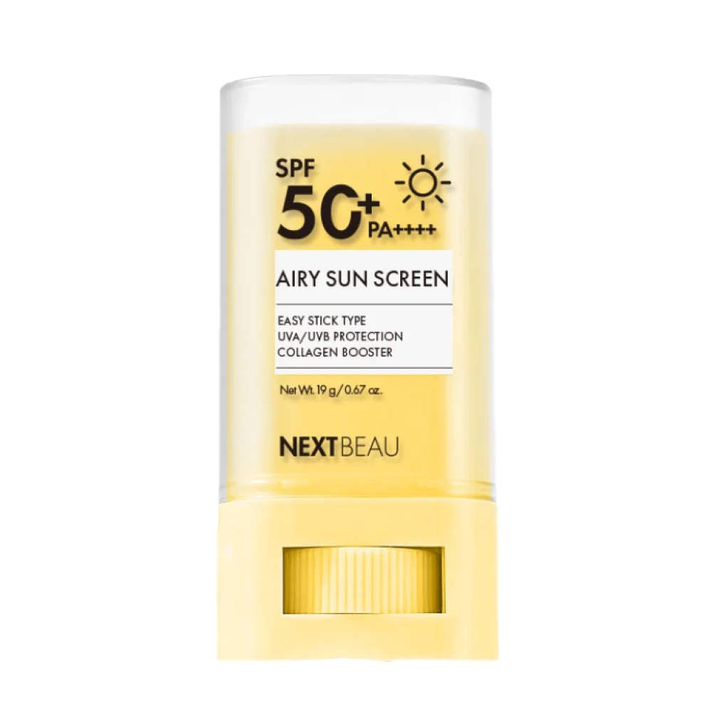 Солнцезащитный крем-стик Nextbeau Airy Sun Stick SPF50+/PAA++++ с Коллагеном