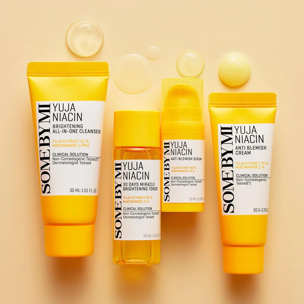 Набор миниатюр для осветления кожи Some By Mi Yuja Niacin Anti Blemish Starter Kit Edition
