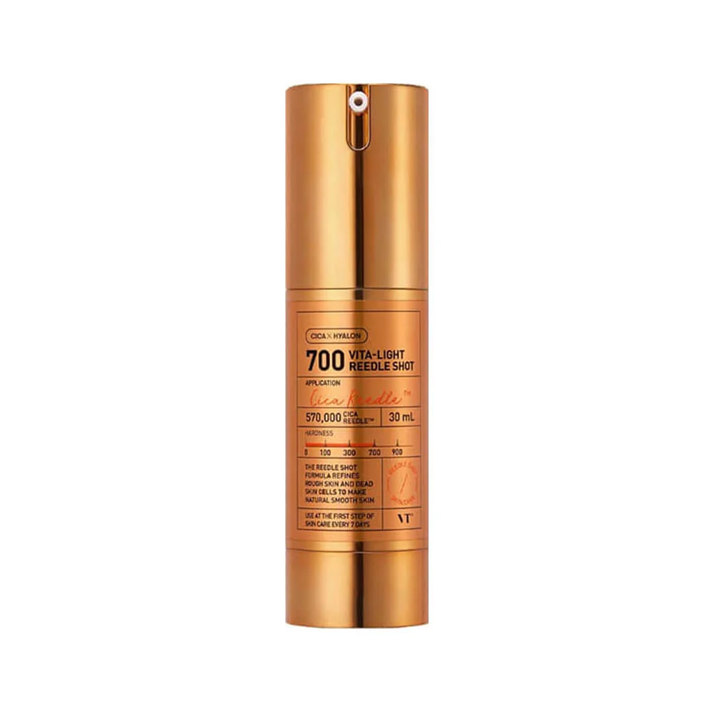 Ночная бустер-сыворотка с микроиглами и витамином C VT Cosmetics Vita-Light Reedle Shot 700