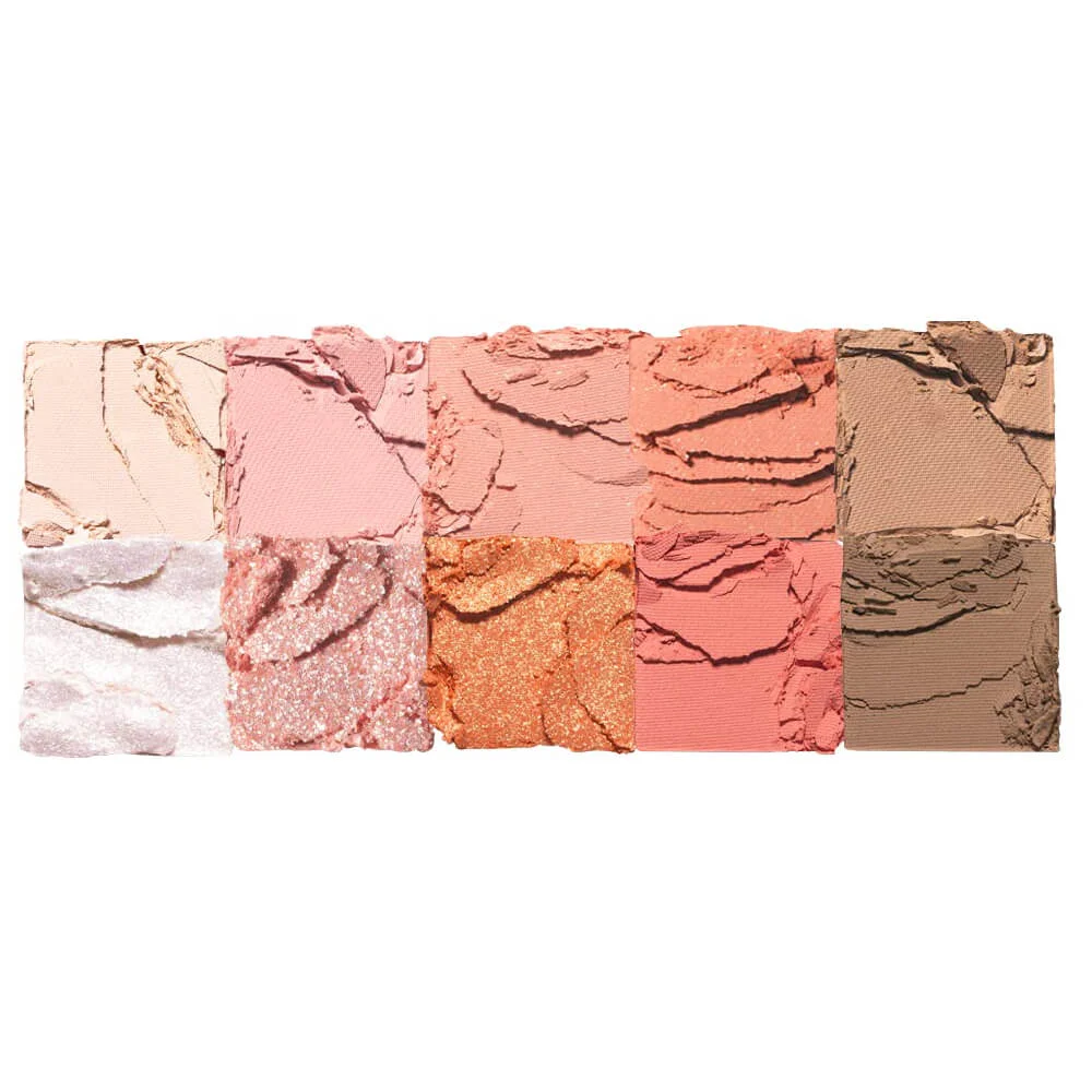 Большая палетка теней для век rom&nd Better Than Palette 08 Peach Dahlia Garden 08