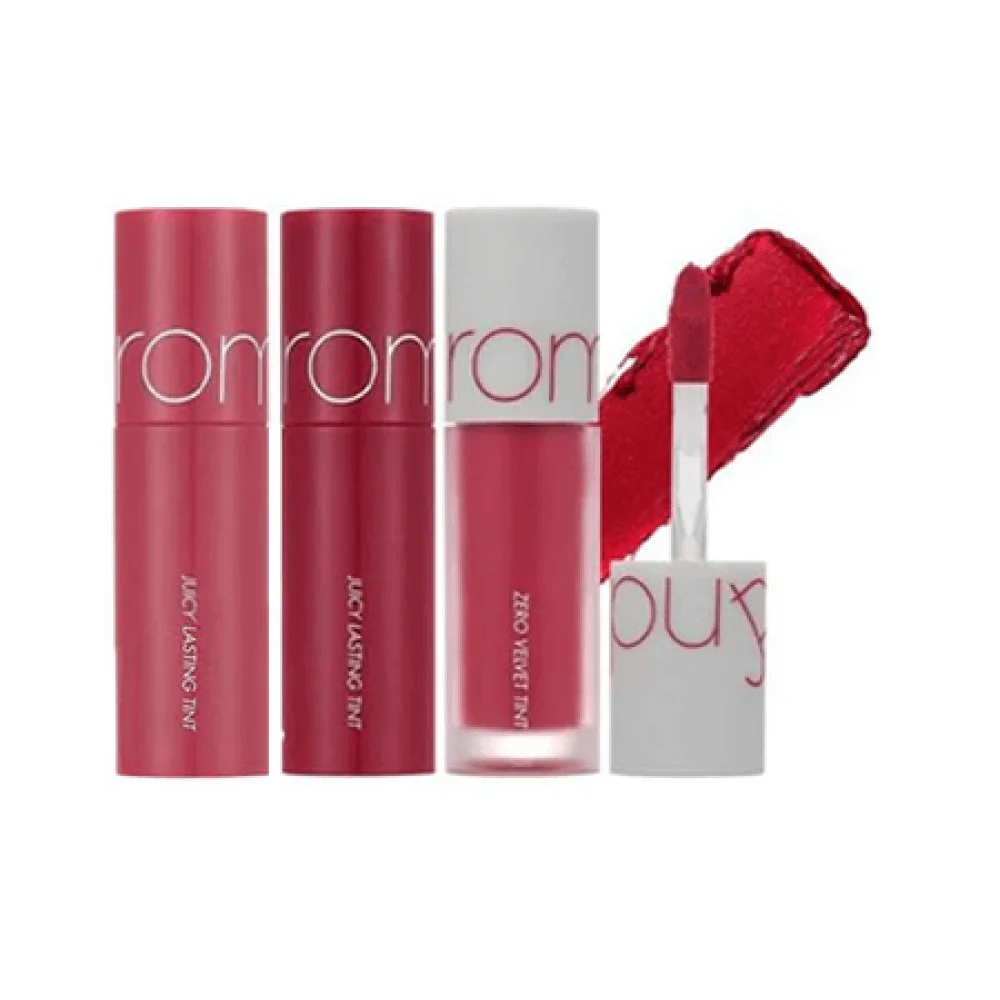 Набор мини-тинтов в трендовых тонах rom&nd Best Tint Edition