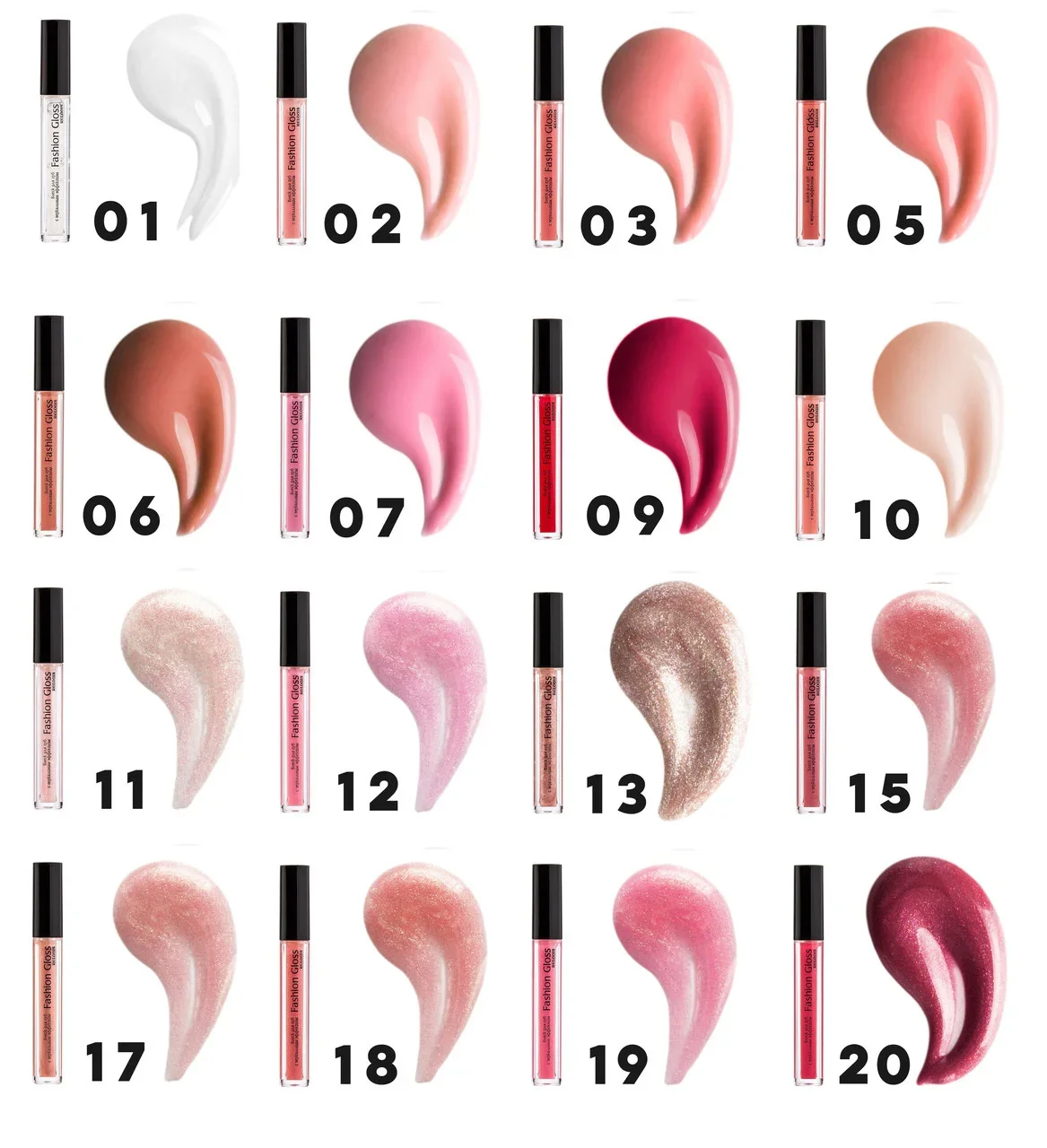 Relouis Блеск для губ FASHION GLOSS с зеркальным эффектом
