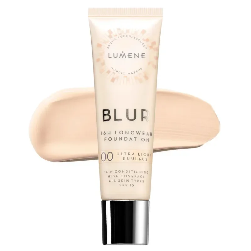 Устойчивый тональный крем 16 часов SPF 15 LUMENE Blur