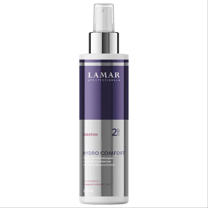 Lamar Professional Тоник увлажняющий с коньяк маннаном и молочной кислотой HYDRO COMFORT