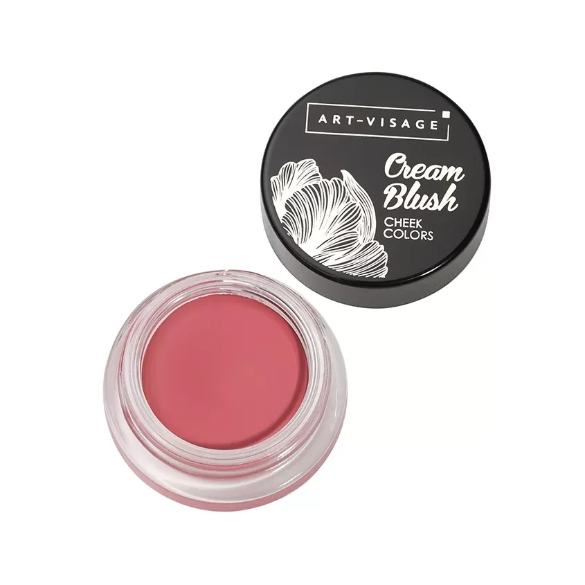 Кремовые румяна ART-VISAGE CREAM BLUSH 02 Пыльная роза