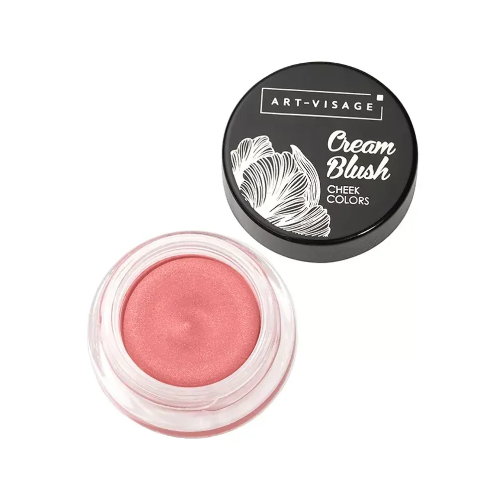 Кремовые румяна ART-VISAGE CREAM BLUSH 13 розовый кварц
