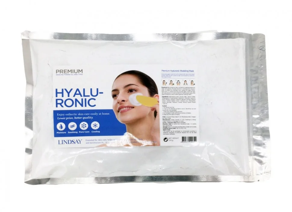 Lindsay Альгинатная маска с гиалуроновой кислотой Premium Hyaluronic Modeling Mask