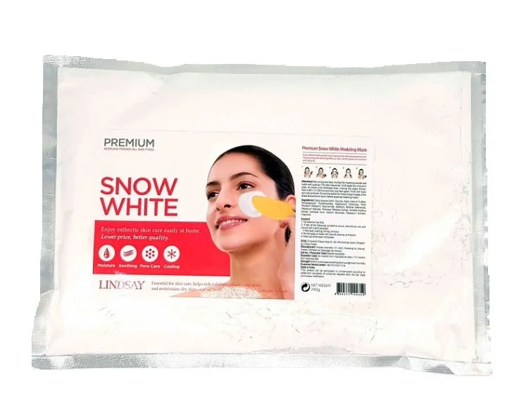 Lindsay Альгинатная маска с эффектом отбеливания Snow White Premium Modeling Mask