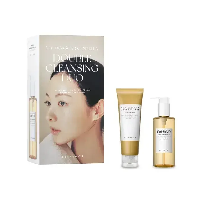 Двойной очищающий дуэт MADAGASCAR CENTELLA DOUBLE CLEANSING DUO