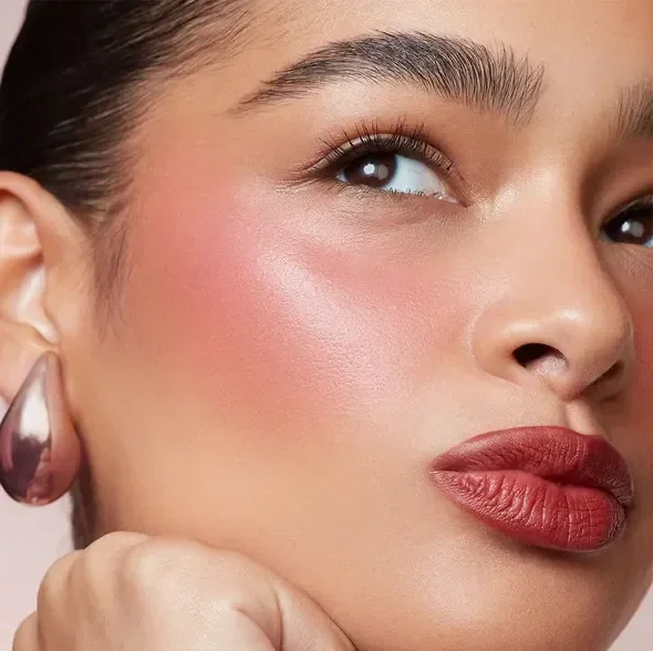 Палетка из двух кремовых и пудровых румян Patrick Ta Major Headlines Double Take Cream, Powder Blush Duo