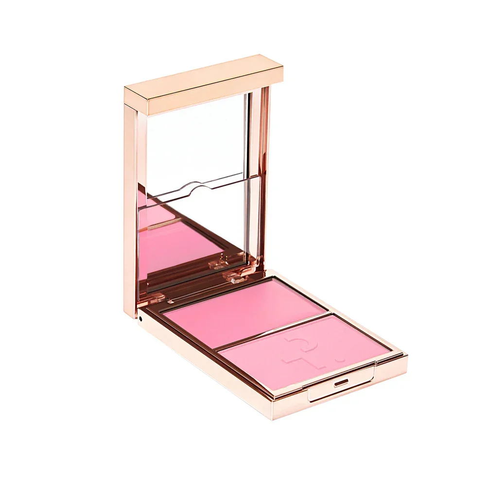 Палетка из двух кремовых и пудровых румян Patrick Ta Major Headlines Double Take Cream, Powder Blush Duo