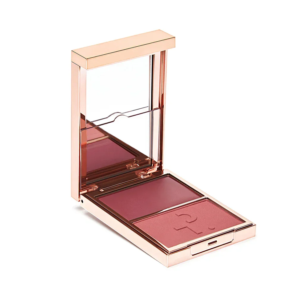 Палетка из двух кремовых и пудровых румян Patrick Ta Major Headlines Double Take Cream, Powder Blush Duo