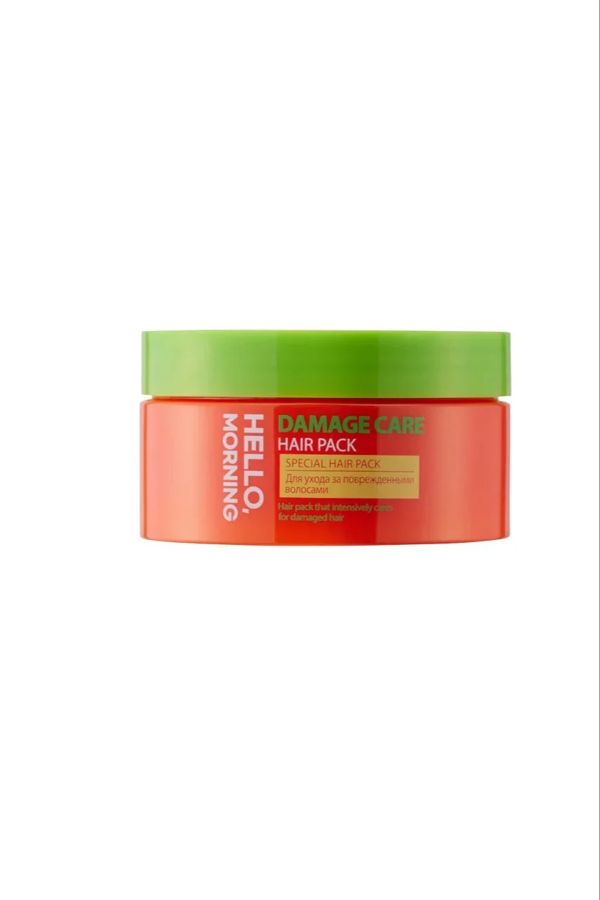 Hello, Morning Damage Care Hair Pack Маска-концентрат для ухода за поврежденными волосами