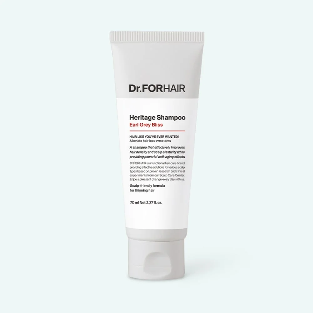 Dr.FORHAIR Heritage Shampoo Earl Grey Bliss 70мл