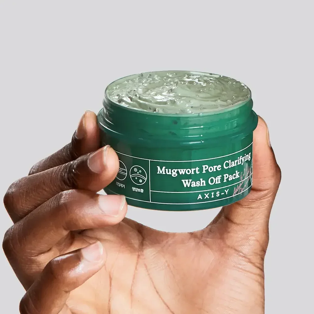 Очищающая глиняная маска с полынью AXIS-Y Mugwort Pore Clarifying Wash Off Pack 100 мл