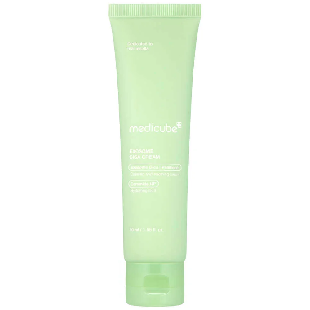 Лёгкий успокаивающий крем с центеллой medicube Exosome Cica Cream
