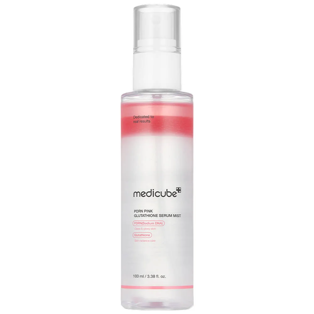 Сыворотка-мист для сияния кожи с ПДРН medicube PDRN Pink Glutathione Serum Mist