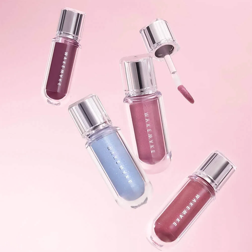 Увлажняющий блеск для губ WAKEMAKE Dewy Gel Maxi Gloss