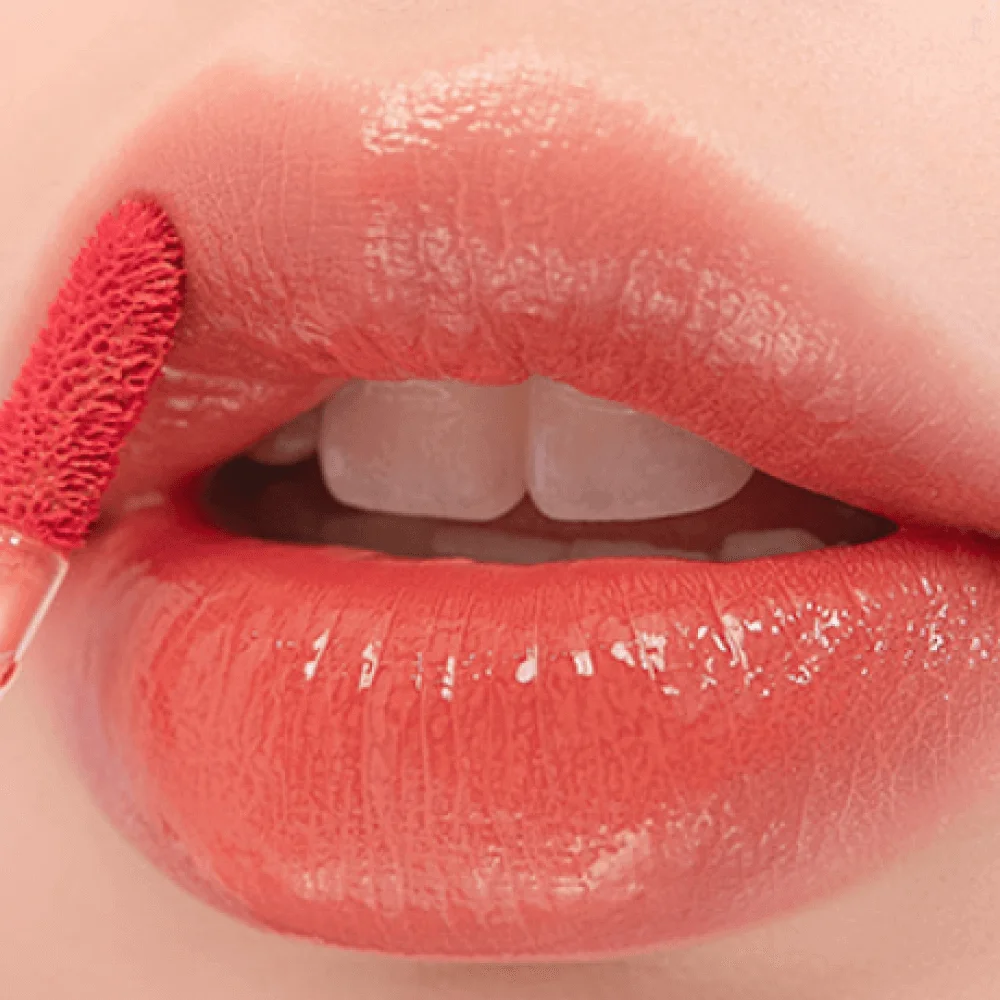 Стойкий глянцевый тинт для губ rom&nd Juicy Lasting Tint 10 Nudy Peanut 10
