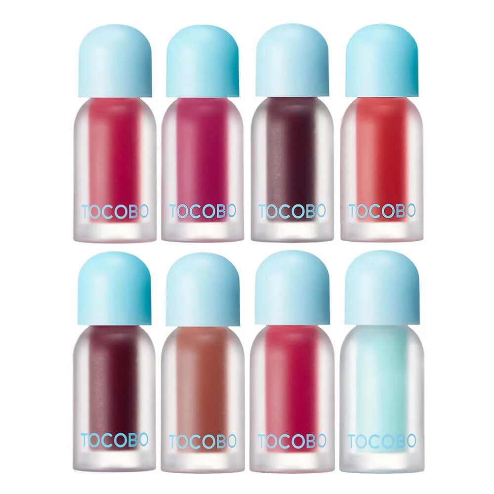 Оттеночное масло-плампер для губ Tocobo Juicy Berry Plumping Lip Oil Glam Max