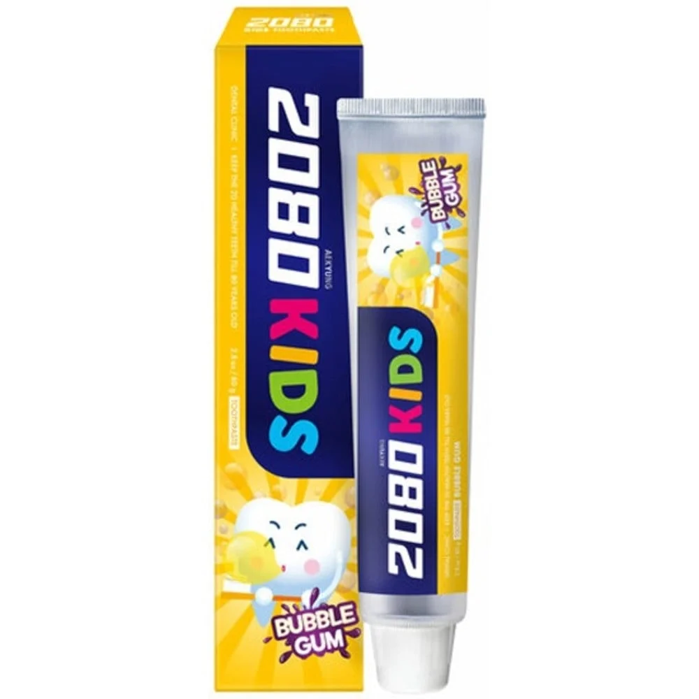 Детская зубная паста с клубникой Dental Clinic 2080 KIDS Toothpaste bubble gum bubble gum 