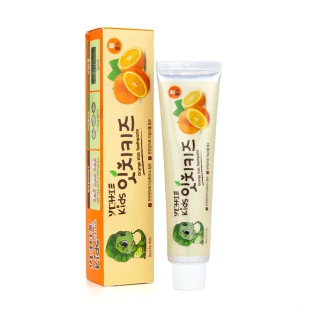 Ychie Детская зубная паста со вкусом апельсина «Orange Kids Toothpaste»