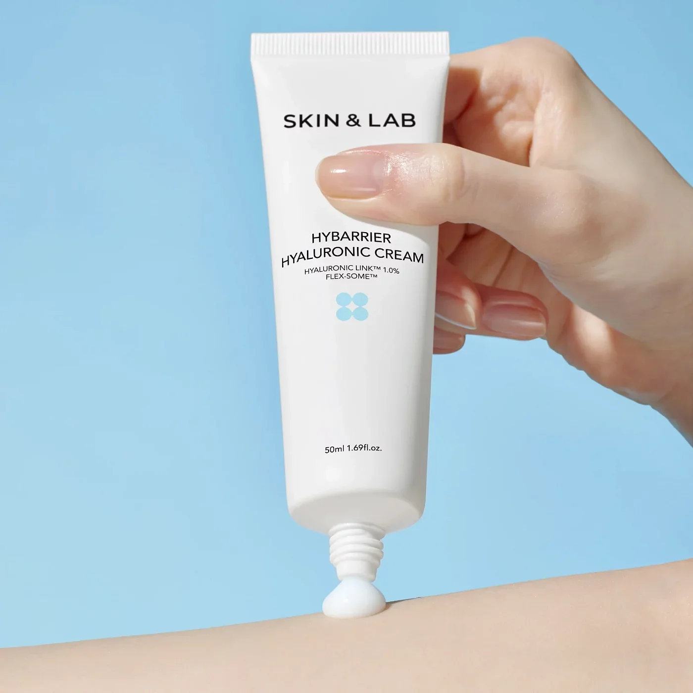 Лёгкий увлажняющий крем-гель SKIN&LAB Hybarrier Hyaluronic Cream