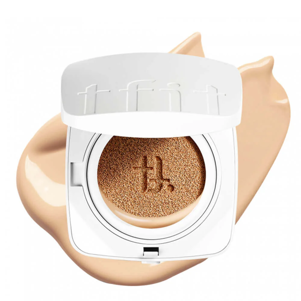 Тональный кушон с сияющим финишем TFIT Layering Fit Glow Cushion EX SPF50+ PA++++ N1.5 Suede N1.5