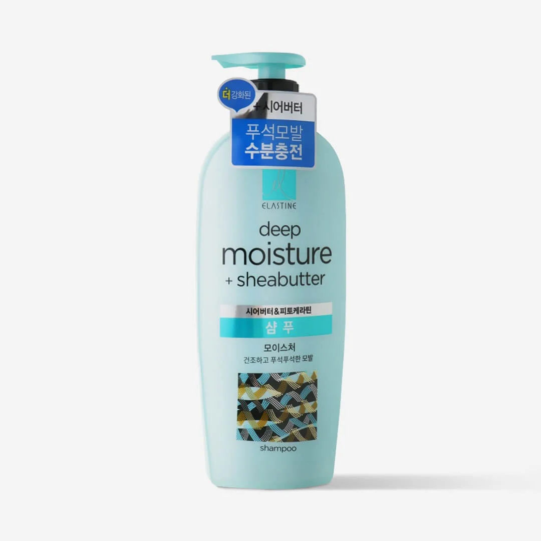 Шампунь для интенсивного увлажнения ELASTINE Phyto Keratin Moisture Care Shampoo 680 мл