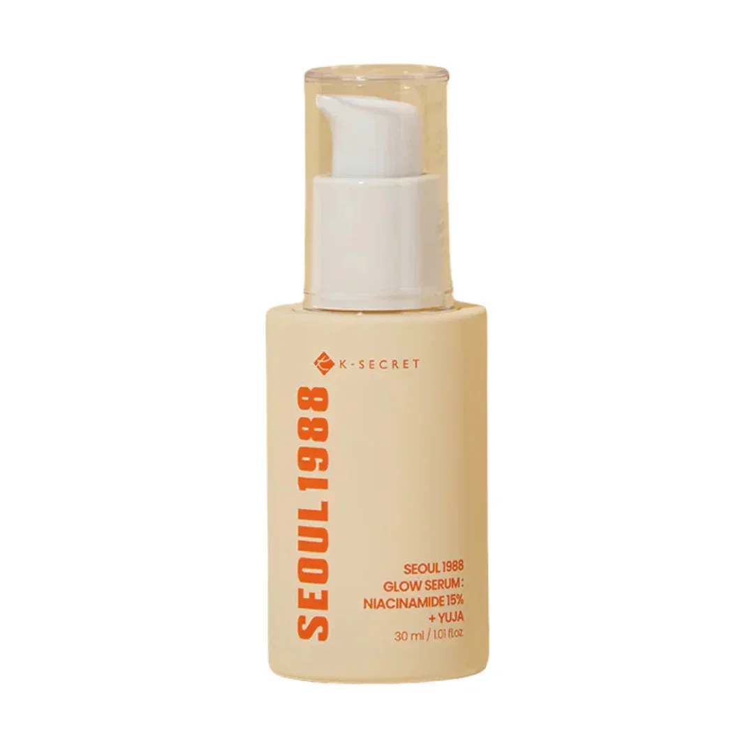 [K-SECRET] Сыворотка с капсулами для сияния кожи GLOW SERUM : NIACINAMIDE 15% + YUJA 30мл