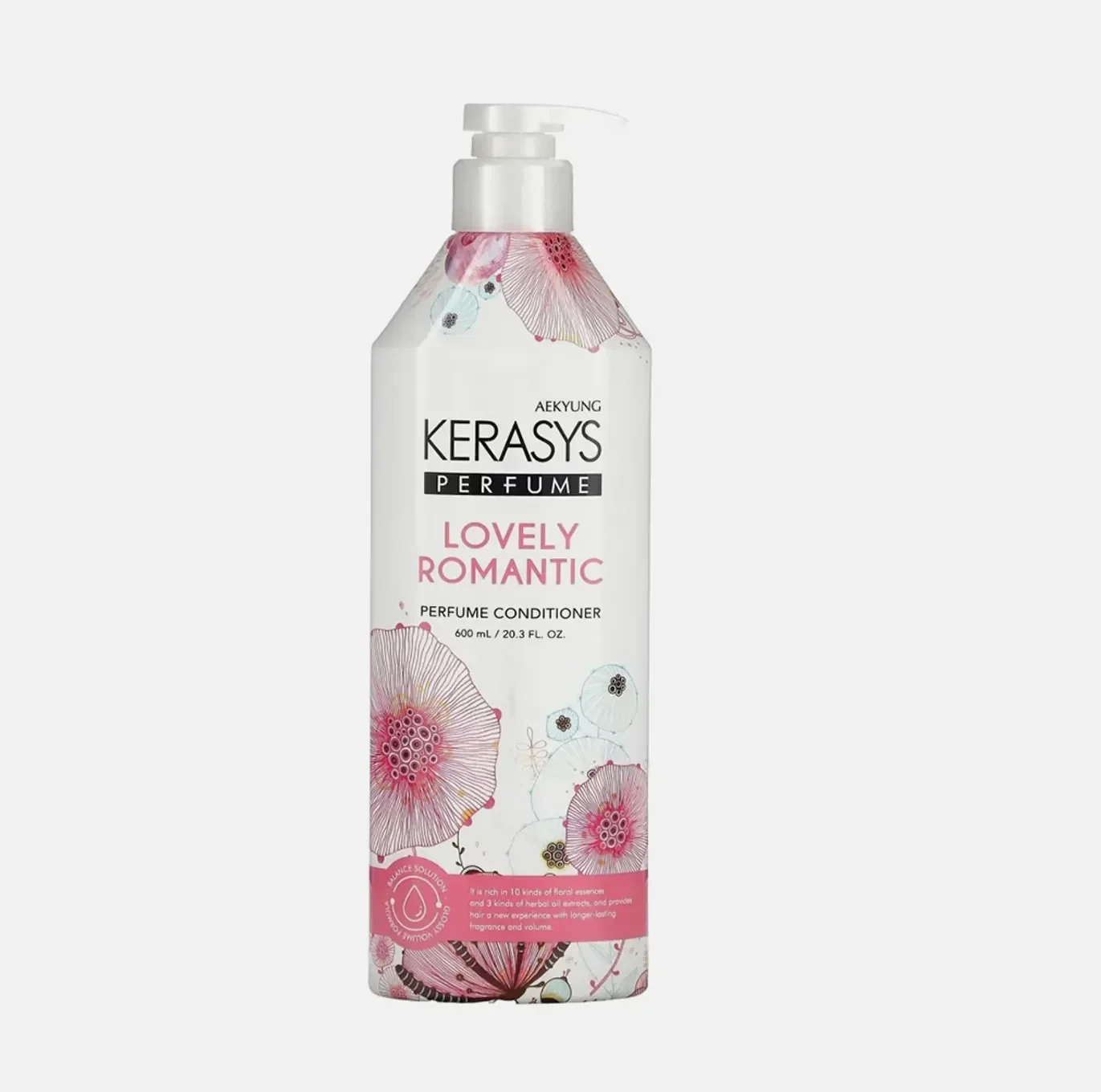 Парфюмированный Кондиционер для волос Kerasys LOVELY & ROMANTIC 600мл