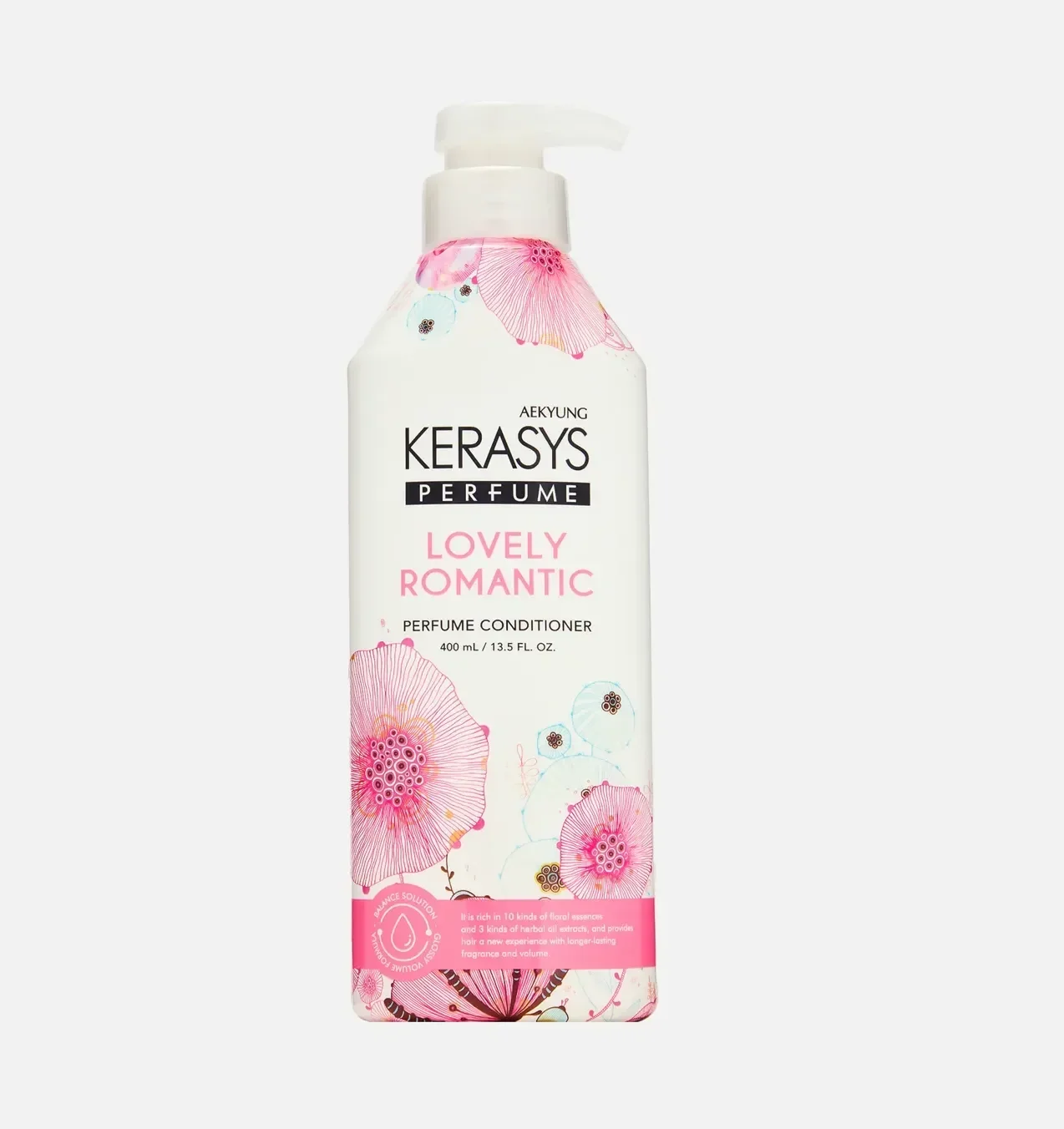 Парфюмированный кондиционер Kerasys Perfumed Line Lovely & Romantic Conditioner 400мл