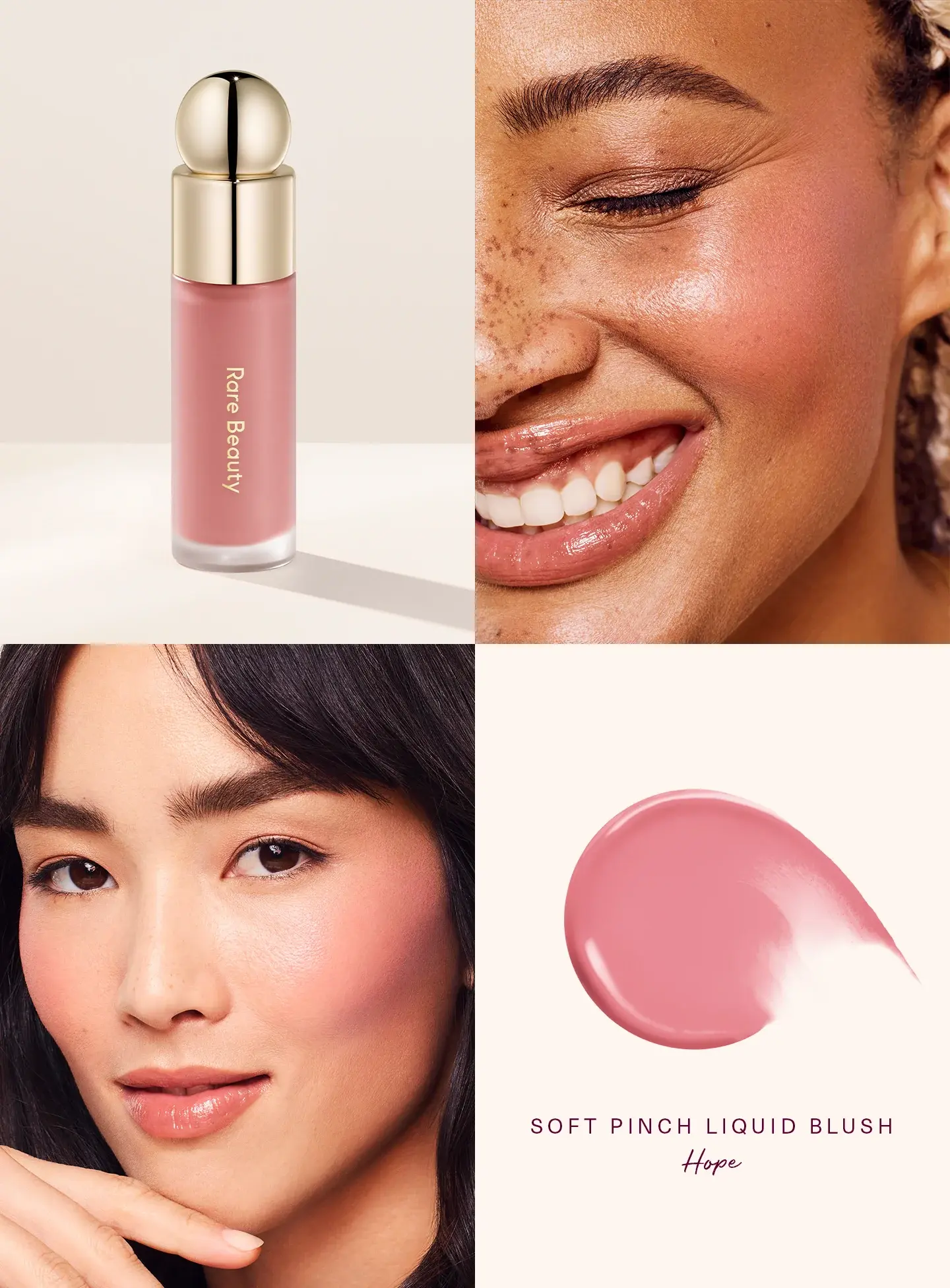 Жидкие румяна Rare Beauty Soft Pinch Dewy Liquid Blush Hope hope
