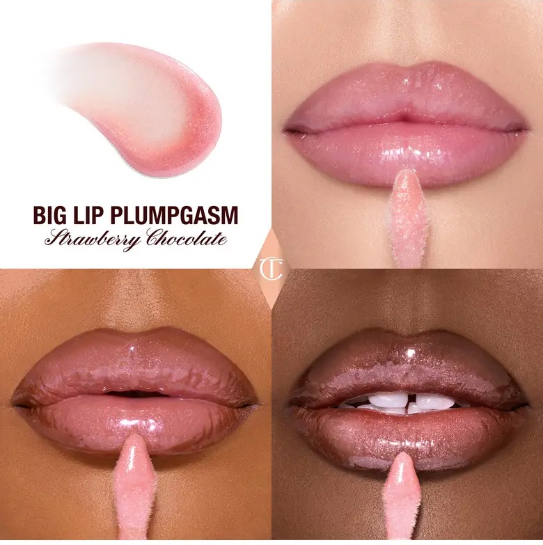 Блеск-плампер для губ BIG LIP PLUMPGASM STRAWBERRY CHOCOLATE