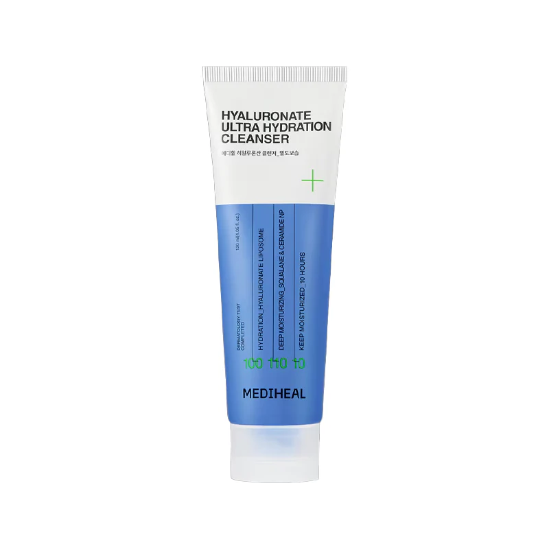 Очищающая пенка MEDIHEAL Hyaluronate Ultra Hydration Cleanser