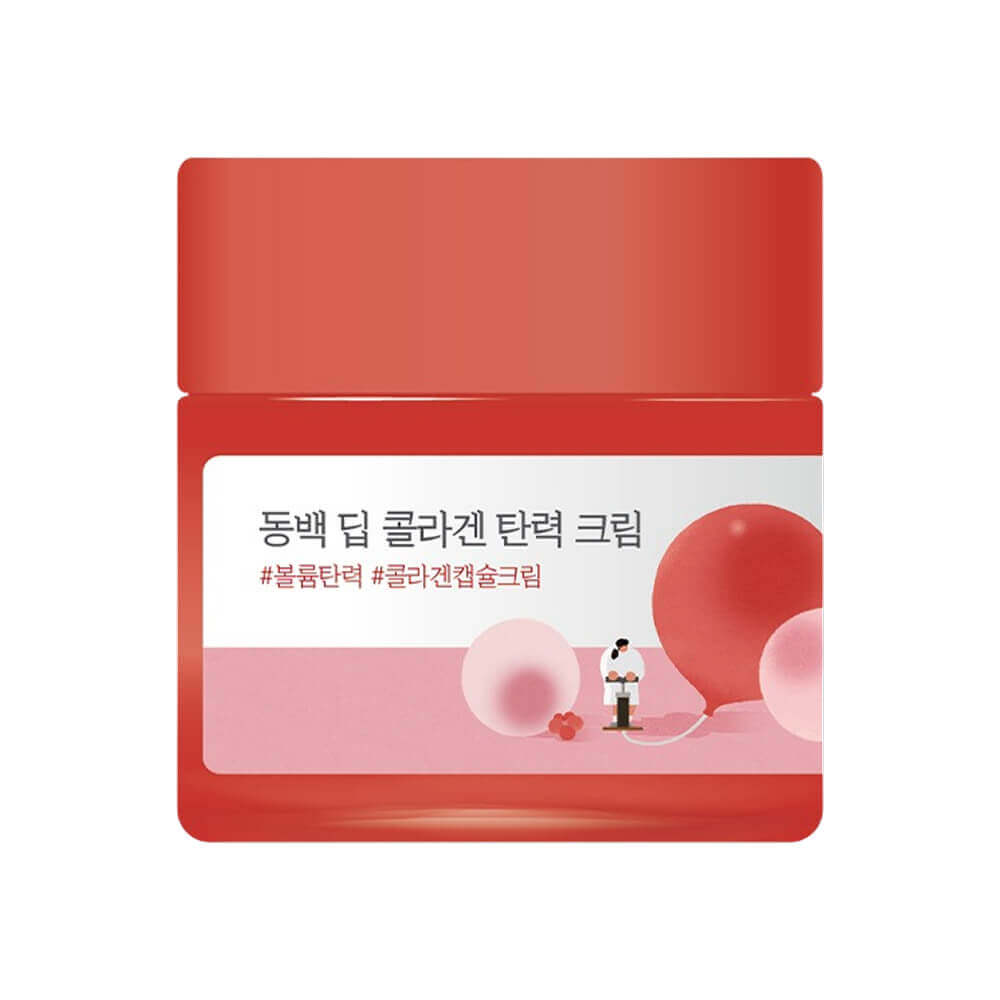 Укрепляющий коллагеновый крем с камелией Round Lab Camellia Deep Collagen Firming Cream 10 ml