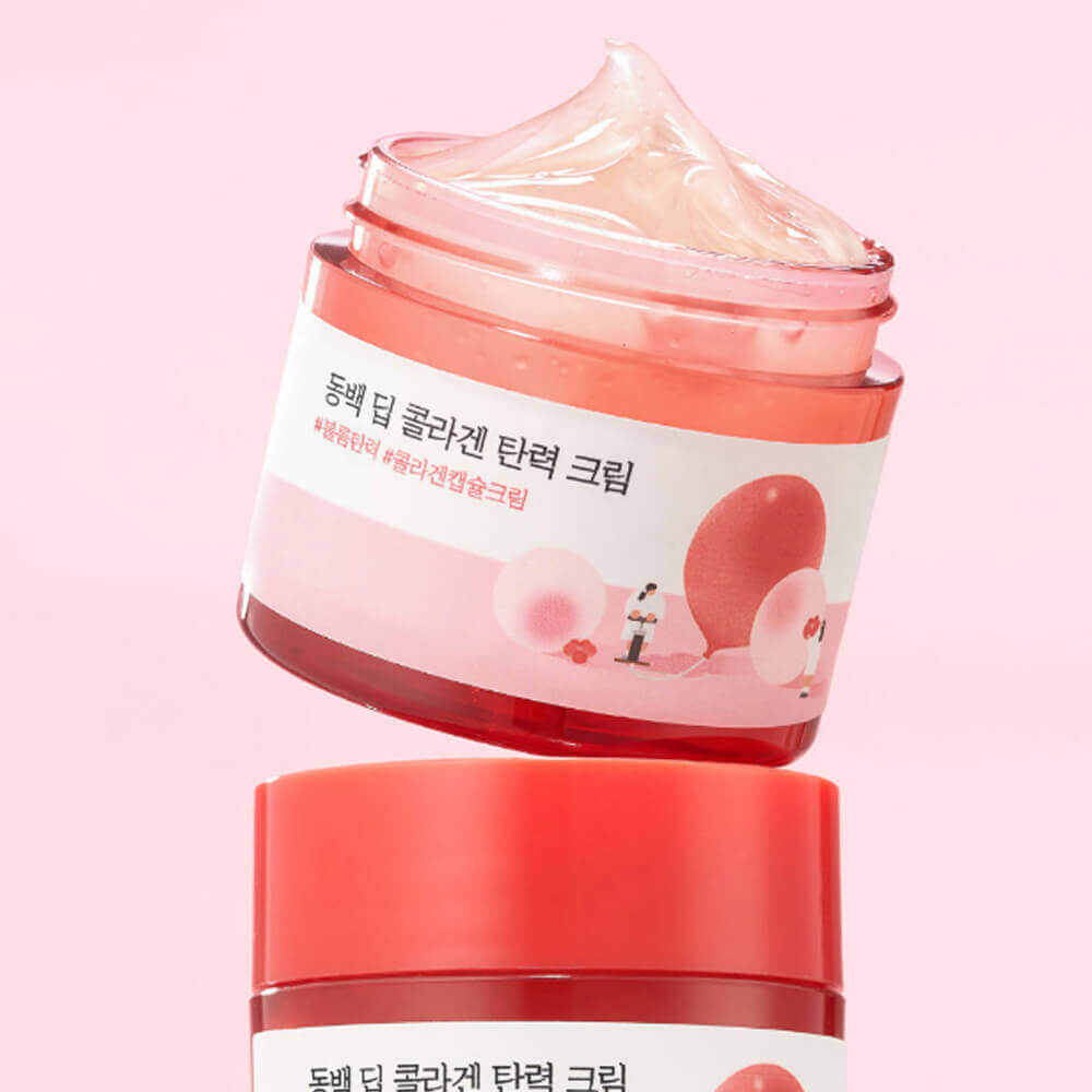 Укрепляющий коллагеновый крем с камелией Round Lab Camellia Deep Collagen Firming Cream 10 ml