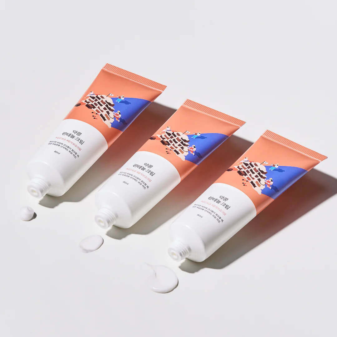 Барьерный крем с чёрной соей и пантенолом Round Lab Soybean Panthenol Cream 10 ml