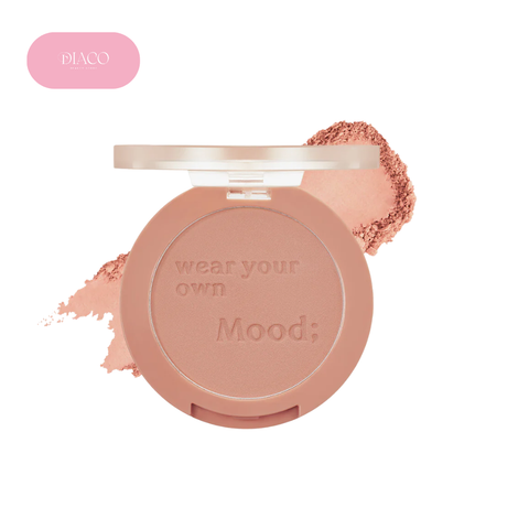 Шелковистые компактные румяна Peripera Pure Blushed Sunshine Cheek