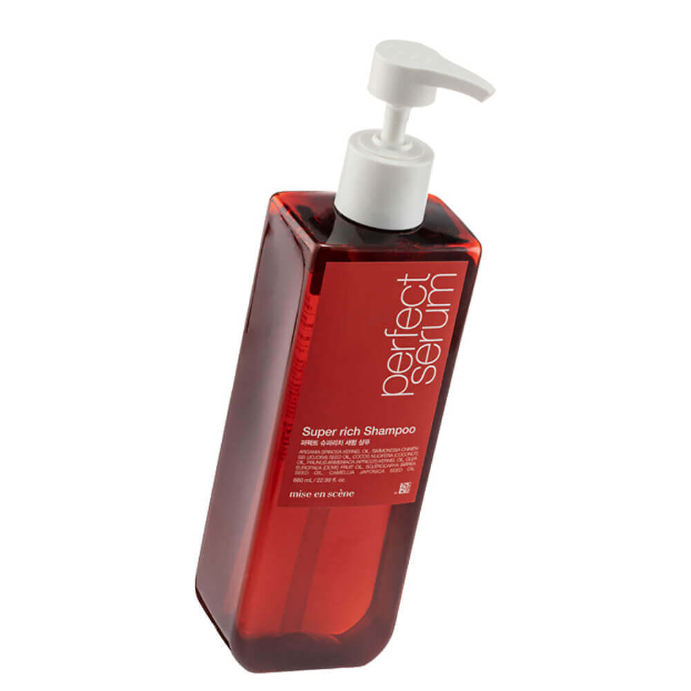 Универсальный шампунь для интенсивного восстановления Mise En Scene Perfect Super Rich Serum Shampoo
