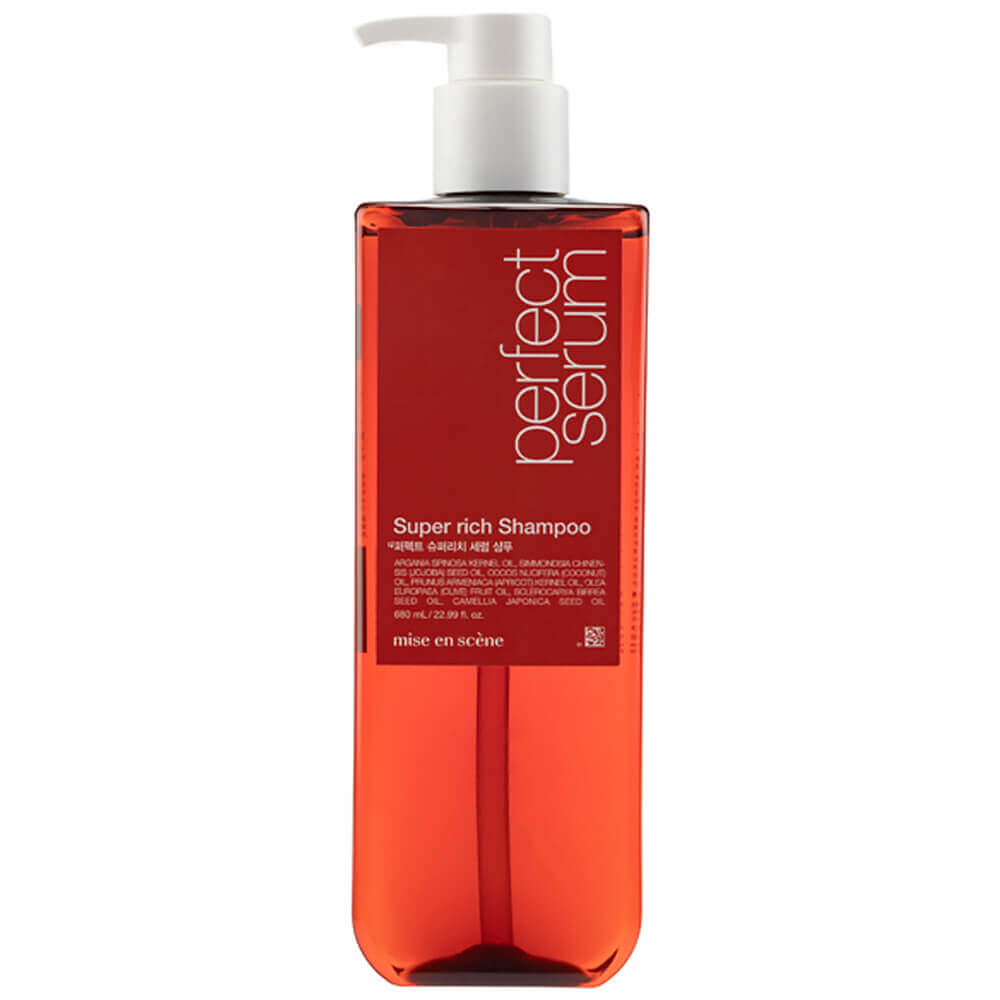 Универсальный шампунь для интенсивного восстановления Mise En Scene Perfect Super Rich Serum Shampoo шампунь