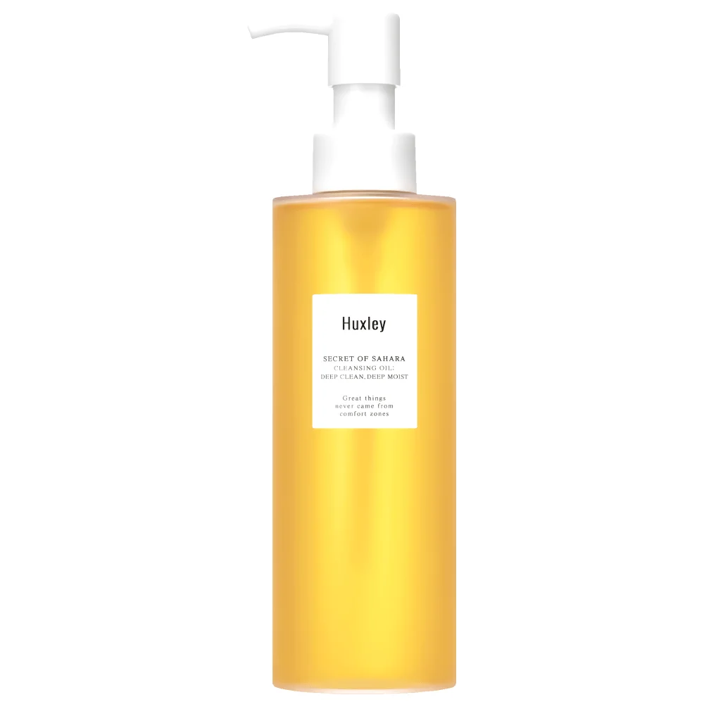 Легкое гидрофильное масло с кактусом Huxley Cleansing Oil Deep Clean Deep Moist