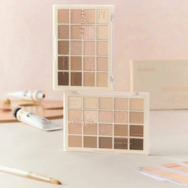 Большие палетки теней для век Dasique Mood Shadow Palette 01 WARM BASIC