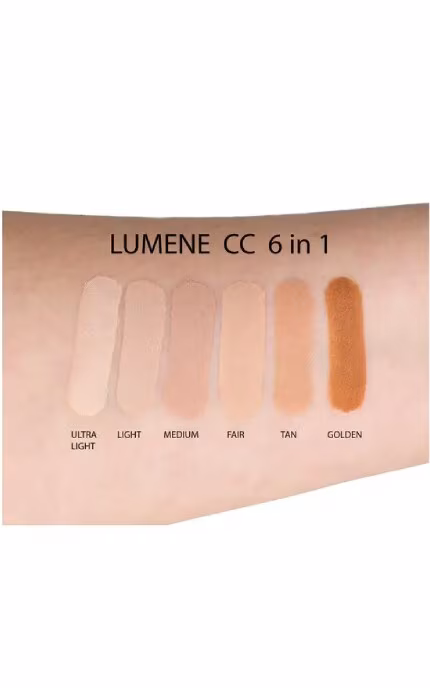CC крем SPF 20 LUMENE CC Color Correcting Cream Light