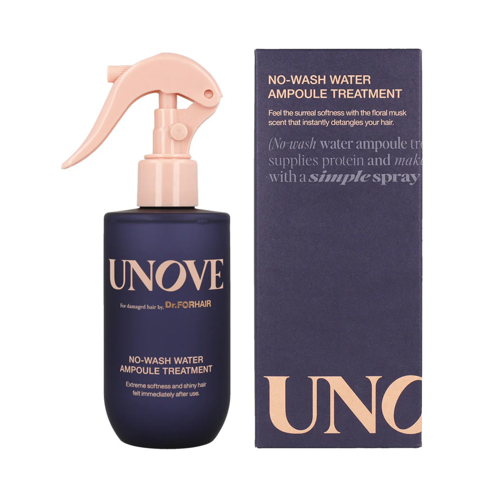 Восстанавливающий термозащитный спрей для волос Dr. Forhair Unove No-Wash Water Ampoule Treatment